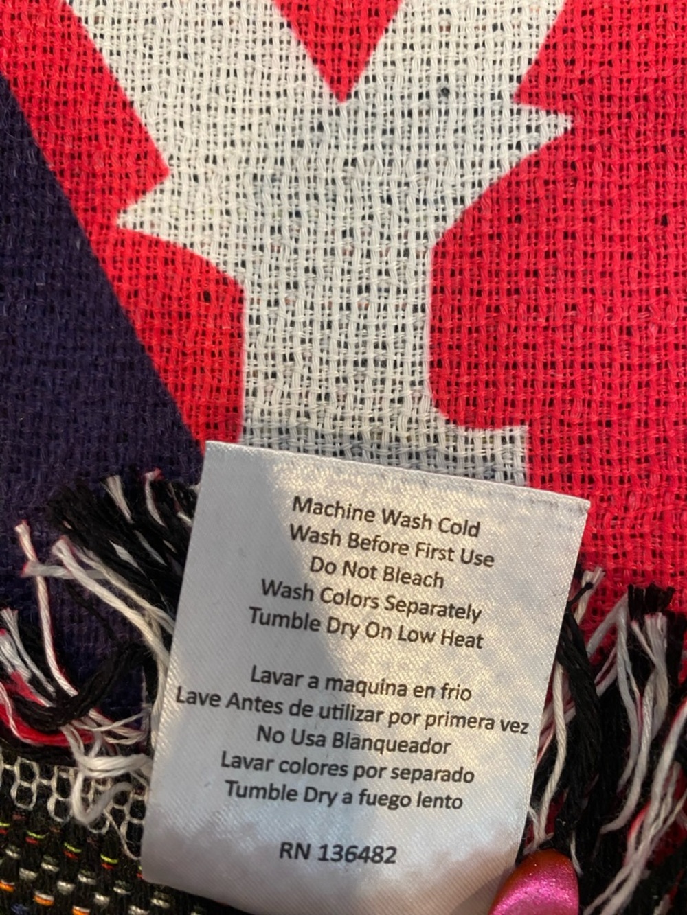 CMA Fest 50th Nashville Graphic Throw Blanket-‎ Like New Condition - Picture 4 of 14